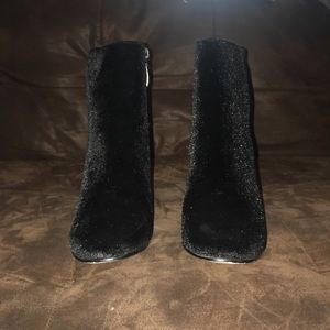 Limelight Velvet Booties